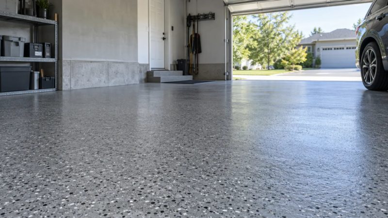 Epoxy Flooring materials and craftsmanship in Brownsville