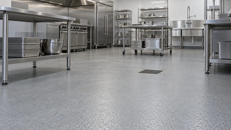 Epoxy Flooring project in Brownsville